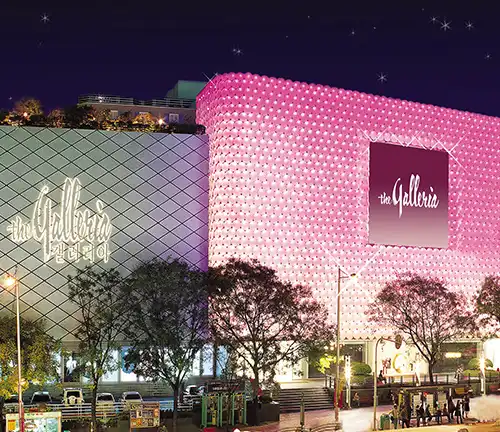 Hanwha's Galleria Luxury Hall in Seoul, is one of the go-to shopping destinations in the city with its stunning media pacade.