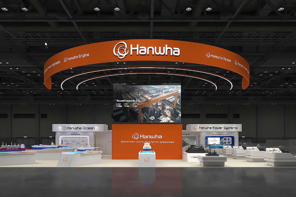 Hanwha showcases zero carbon shipping at Gastech 2024