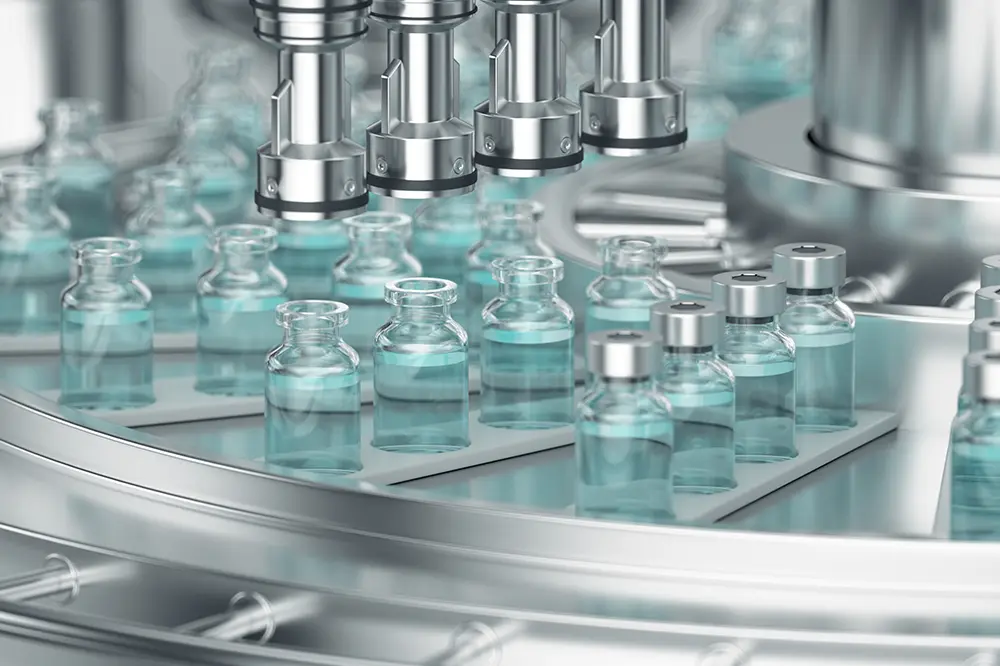 Automation in pharmaceutical and biotech settings streamlines key tasks like dispensing, packaging, and quality inspection.