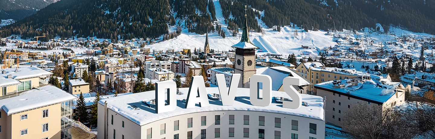 The World Economic Forum at Davos will take place this month under the umbrella theme “Collaboration for the Intelligent Age.”